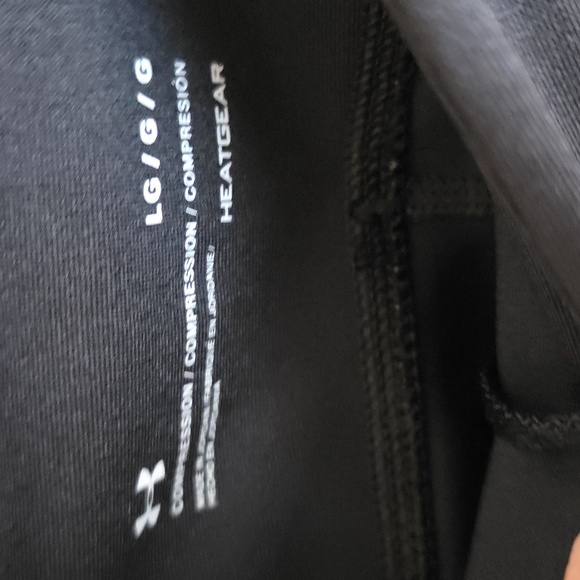 Under Armour Black Athletic Compression Capris - Picture 2 of 6